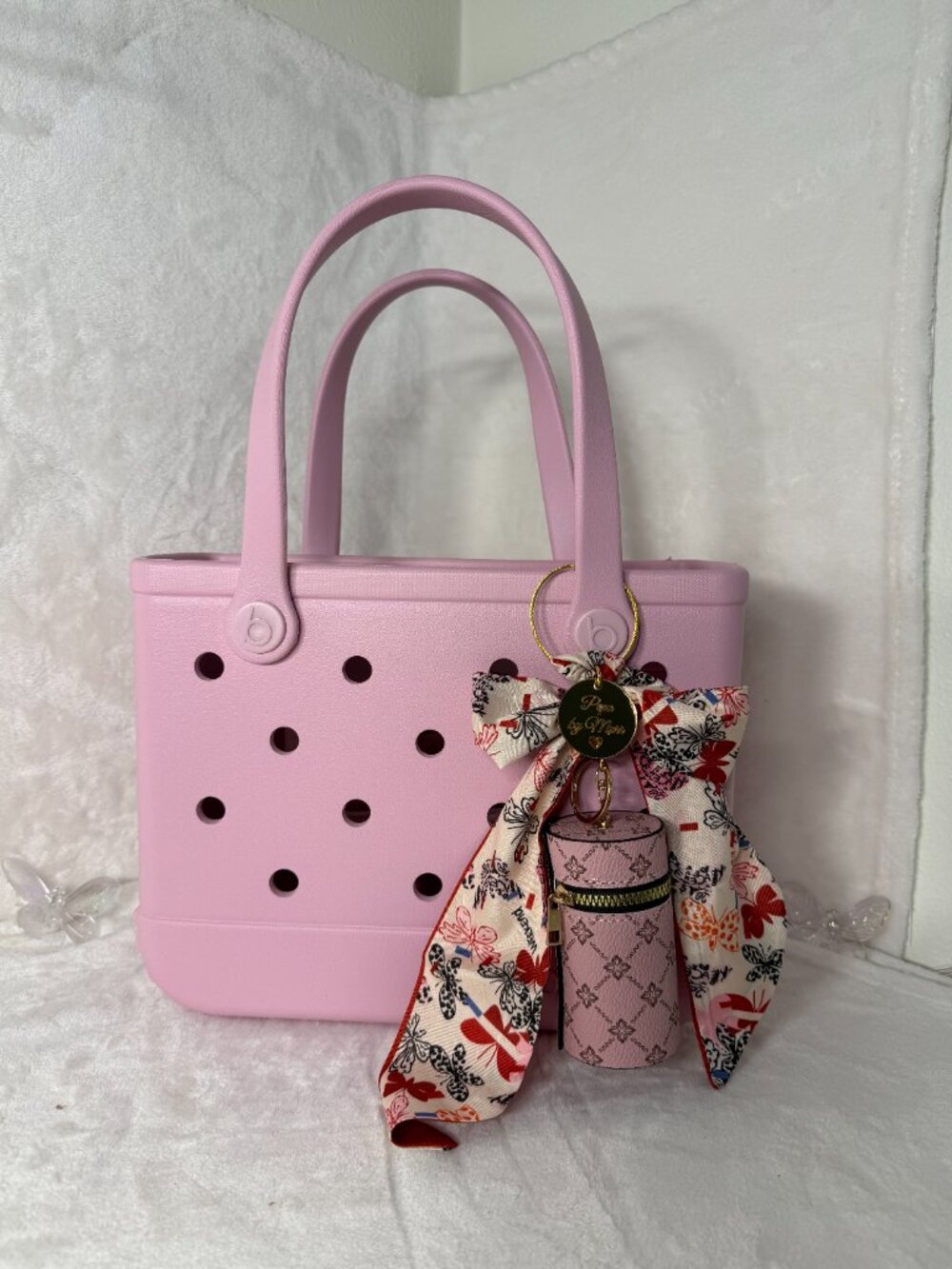 Bogg Bitty Small Tote with Inserts & Pepa by Murr Charm